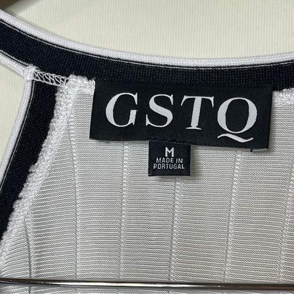 GSTQ Fadeaway Top in white sz M - Picture 5 of 5